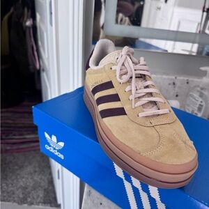 Adidas Gazelle womens Tan Sneakers